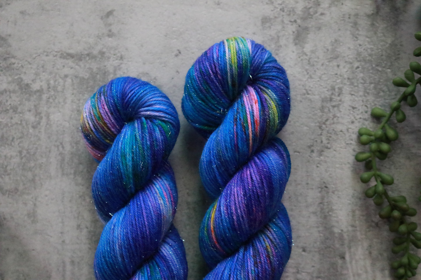 Saltwater Coral - Spruce Sparkle DK