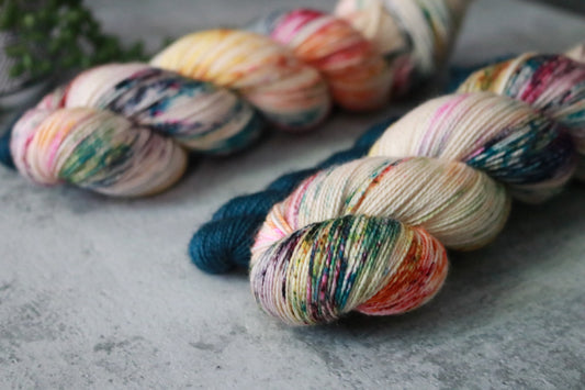 Rustling Leaves Sock Set - Butternut Sock