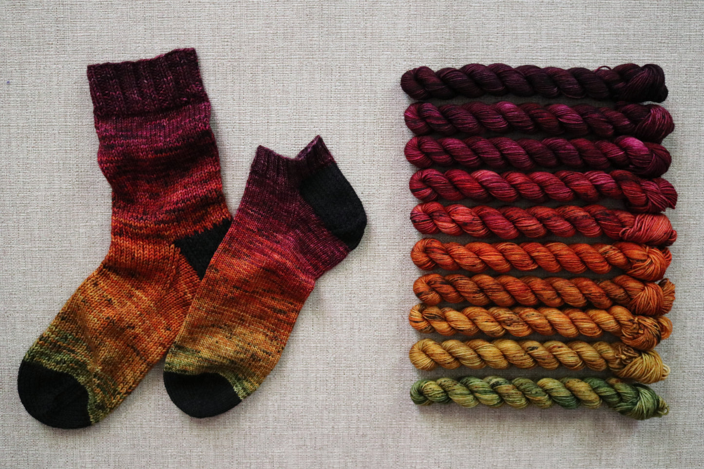 It's A Vibe ~ Warm Edition ~ Mini Skein Set