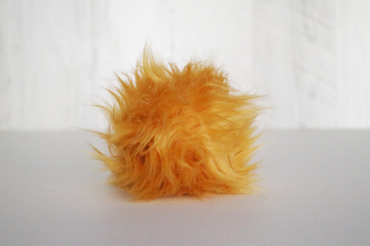 Gold Faux Fur Pom Pom