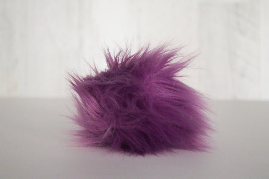 Orchid Faux Fur Pom Pom
