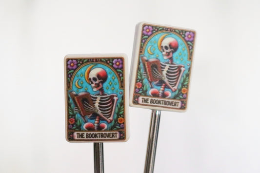 The Booktrovert Needle Stopper