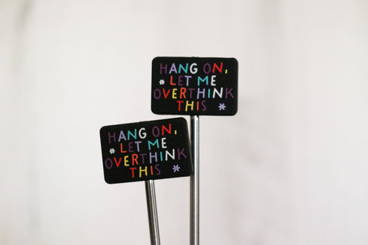 Let Me Overthink This Needle Stopper