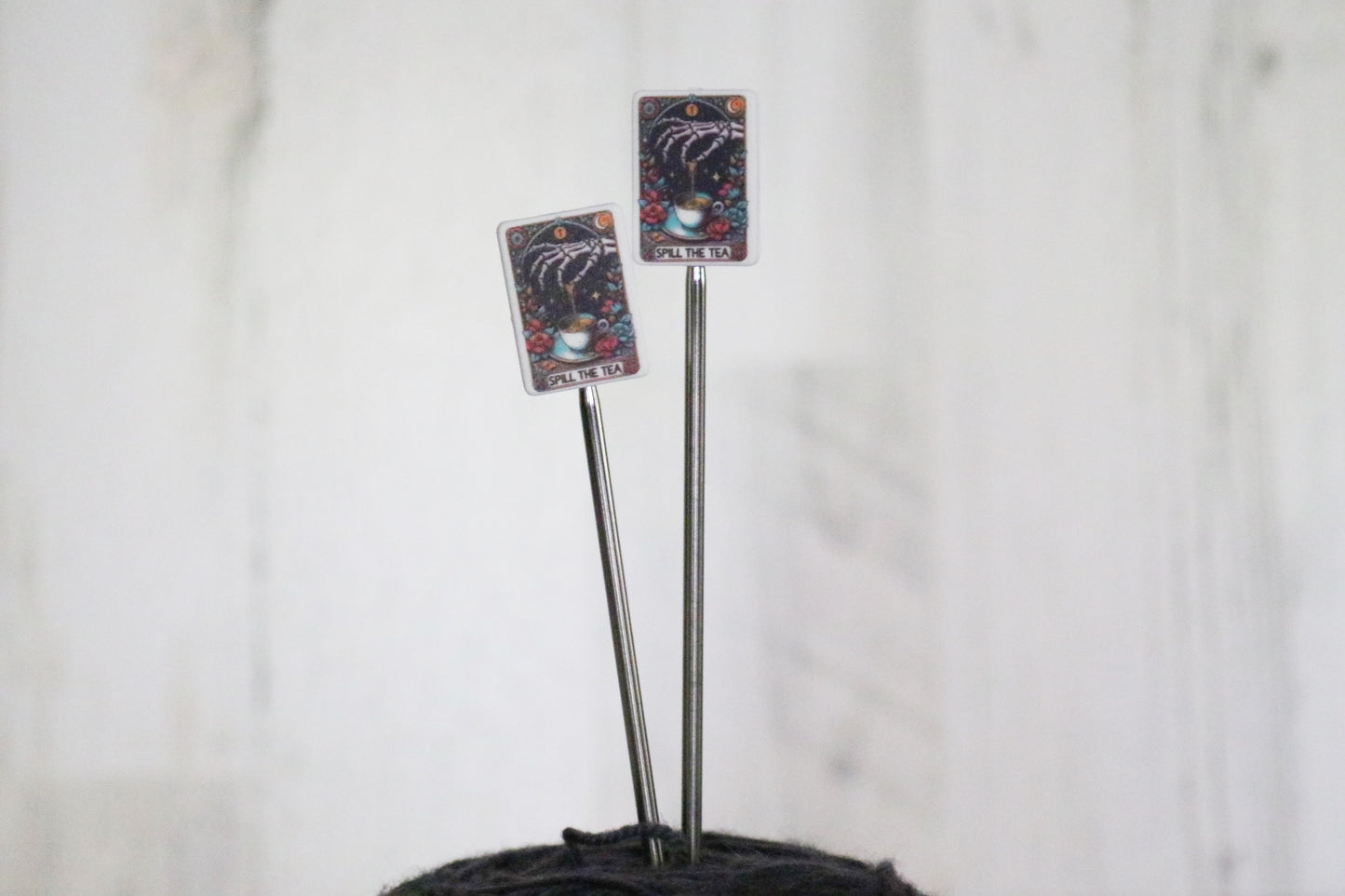 Spill The Tea Needle Stopper