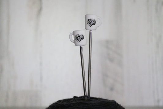 Mama Needs Coffee Needle Stopper