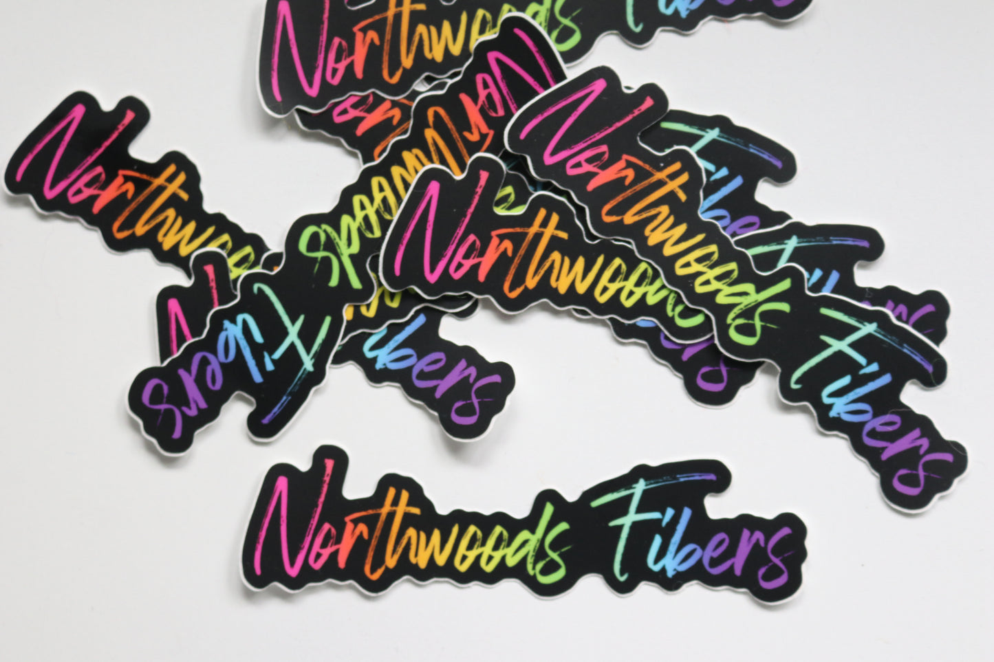 Northwoods Fibers Sticker