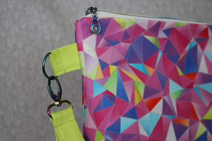 Colorful Triangles Project Bag