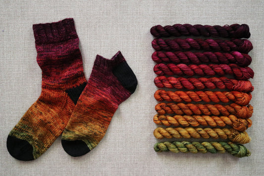 It's A Vibe ~ Warm Edition ~ Mini Skein Set