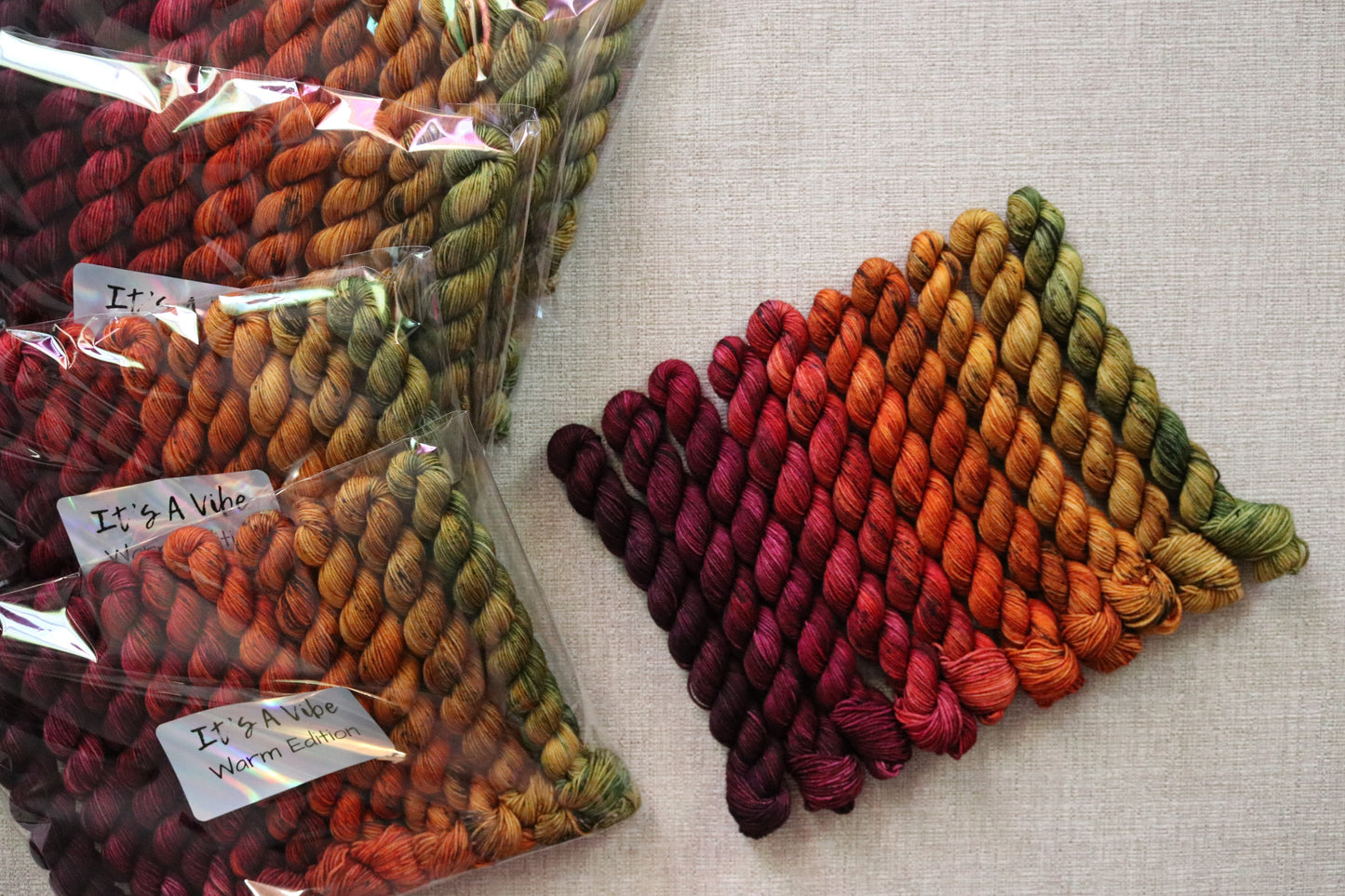 It's A Vibe ~ Warm Edition ~ Mini Skein Set