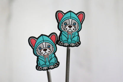 Pug Thug (Blue) Needle Stopper