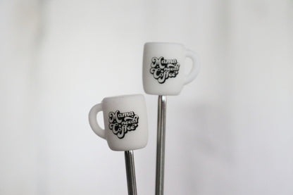 Mama Needs Coffee Needle Stopper