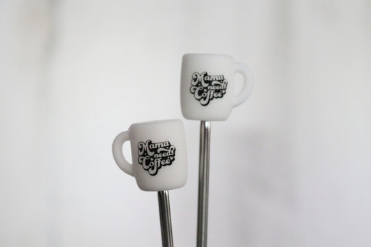 Mama Needs Coffee Needle Stopper