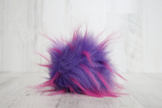Punky Faux Fur Pom Pom