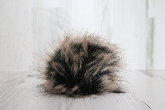 Husky Faux Fur Pom Pom