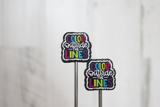 Color Outside The Lines Needle Stopper