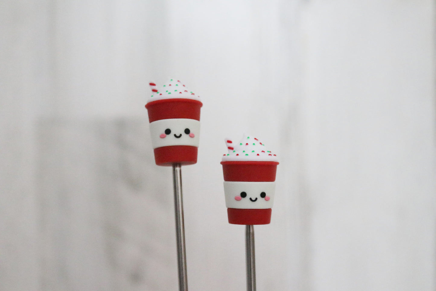 Cup of Christmas Needle Stopper