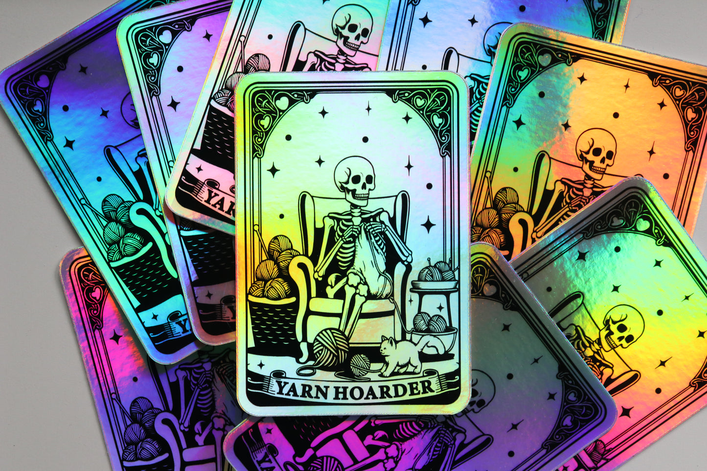 Yarn Hoarder Sticker